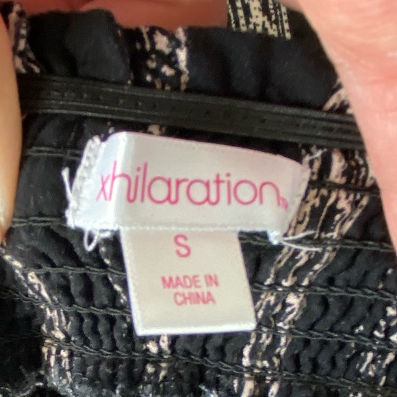 Black Off Shoulder Romper Womens Small - Picture 7 of 16